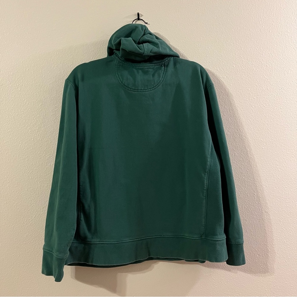 Life Is Good Teal Pullover Hoodie with Multicolor "GOOD VIBES" Graphic - Picture 4 of 10